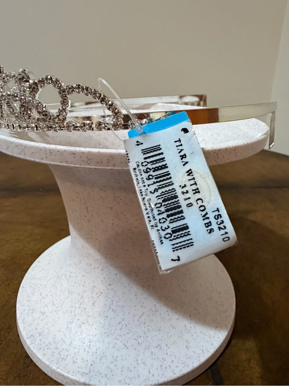 NEW WITH TAGS AUTHENTIC ARRIBAS DISNEY PRINCESS WEDDING PARTY TIARA WITH COMBS